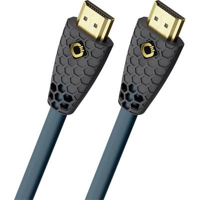 Oehlbach HDMI Anschlusskabel HDMI-A Stecker, HDMI-A Stecker 1.00 m Petrolblau, Anthrazit D1C92600 8K UHD HDMI-Kabel