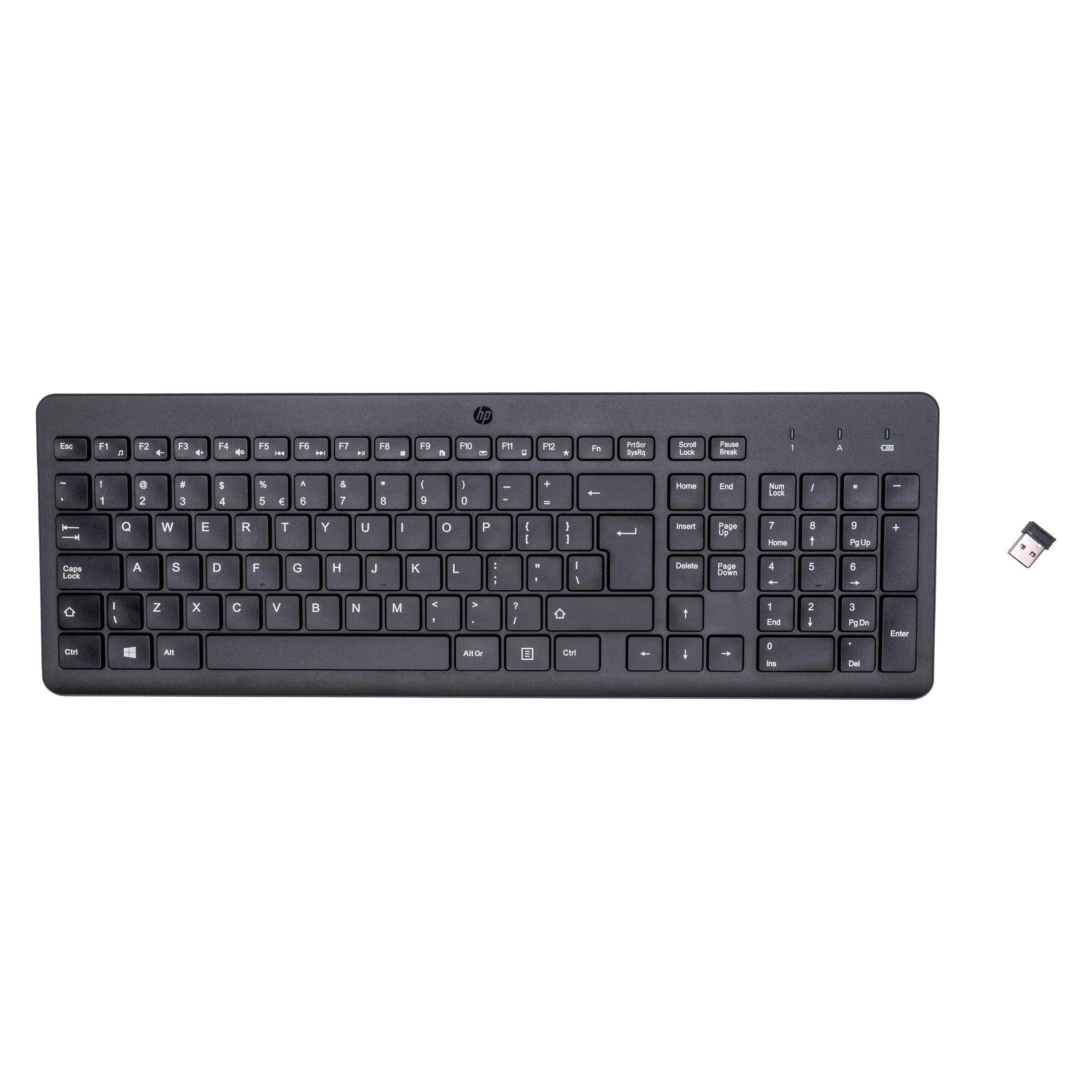 HP 220 Wireless-Tastatur (Eng. Int., Kabellos) (805T2AA)