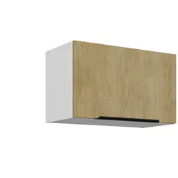 Küchen Kurzhängeschrank 60 cm CREMONA Eiche hell Küche Küchenzeile Küchenblock