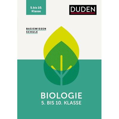 Basiswissen Schule – Biologie 5. bis 10. Klasse, Taschenbuch von Christa Pews-Hocke,Edeltraud Kemnitz, Duden ein Imprint von Cornelsen Verlag GmbH,