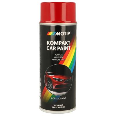 MOTIP Fahrzeug-Kombinationslack KOMPAKT AUTOLACK rot hochglänzend [400 ml] 41194