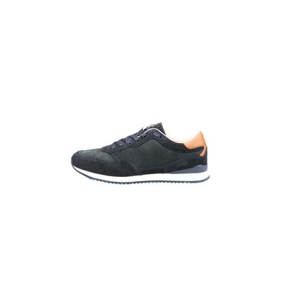 Sneaker LLOYD "SWIFT", Herren, Gr. 8,5, schwarz (dunkelblau), Leder, unifarben, Schuhe Sneaker, mit herausnehmbarem Fußbett