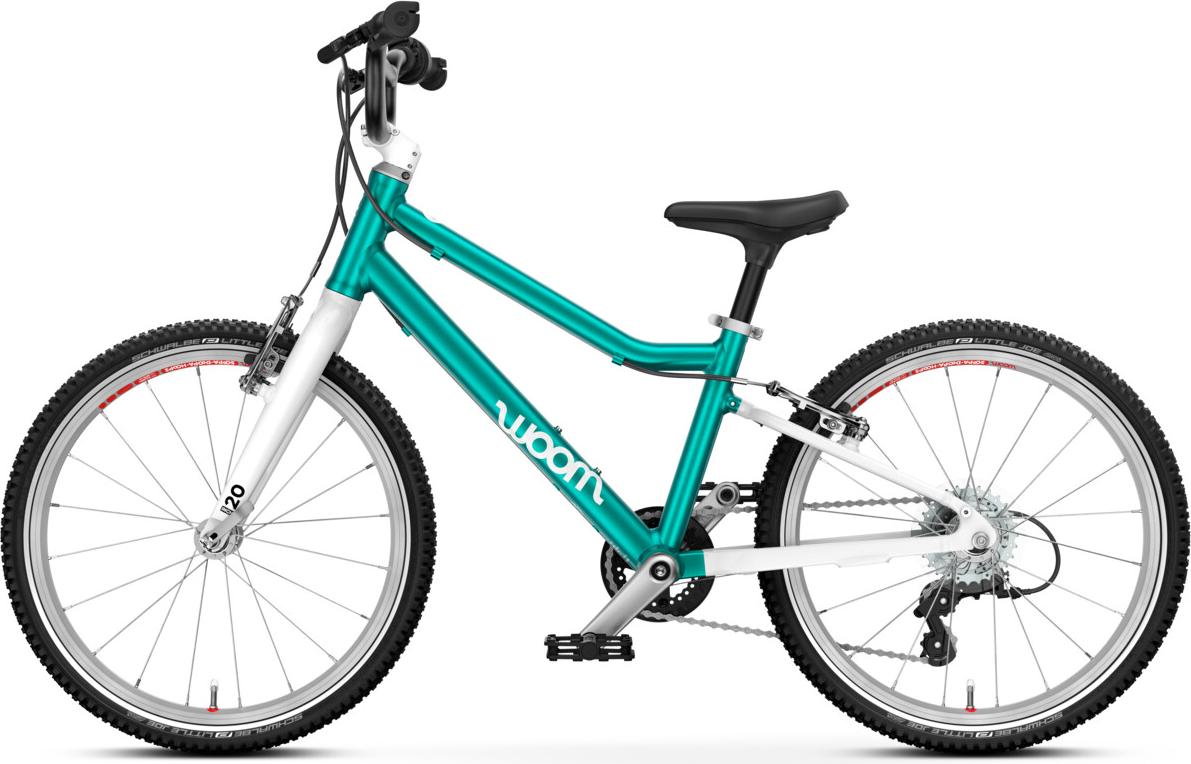 WOOM GO 4 (Gen. H) Kinder Fahrrad 6-8 Jahre 115-130 cm grün 20"