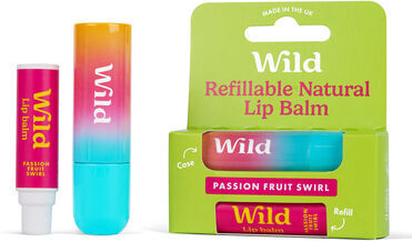Wild Refillable Natural Lip Balm Passion Fruit Swirl 4,5 gr