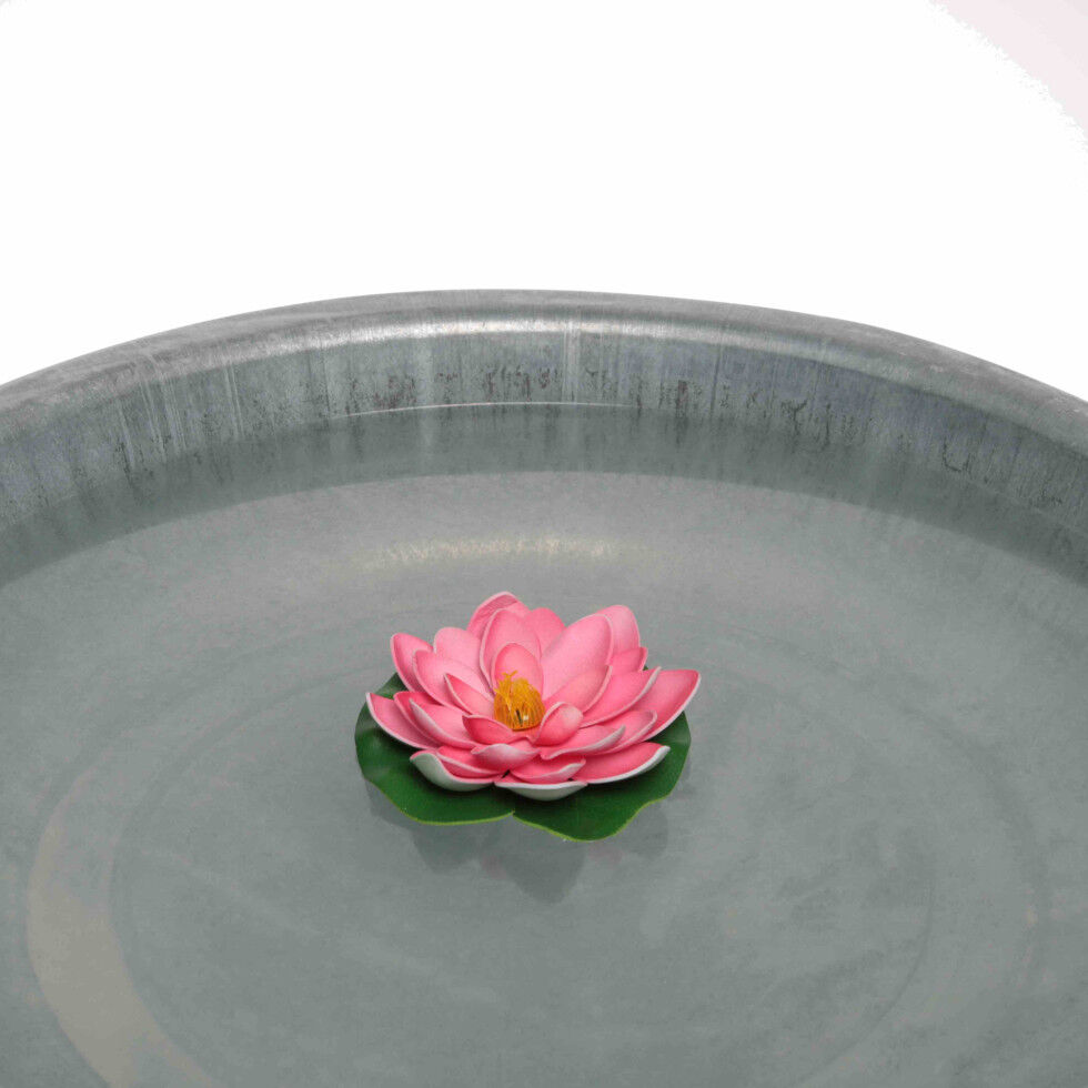 Weitere Deko-Rose schwimmend orange Ø 18 cm