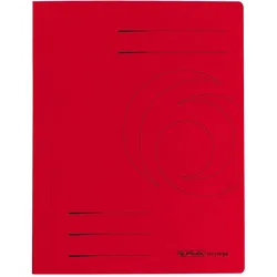 herlitz Schnellhefter Quality DIN A4 Karton rot