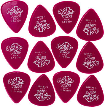 Dunlop Delrin 500 Pick Magenta Set Magenta