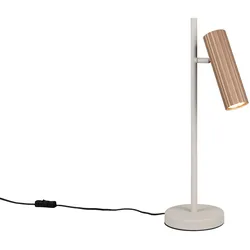 Tischleuchte SOKA (BHT 15x50x26 cm) - braun - BHT 15x50x26 cm