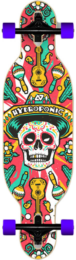 Hydroponic dt kids longboard surf Rojo (UNICA)