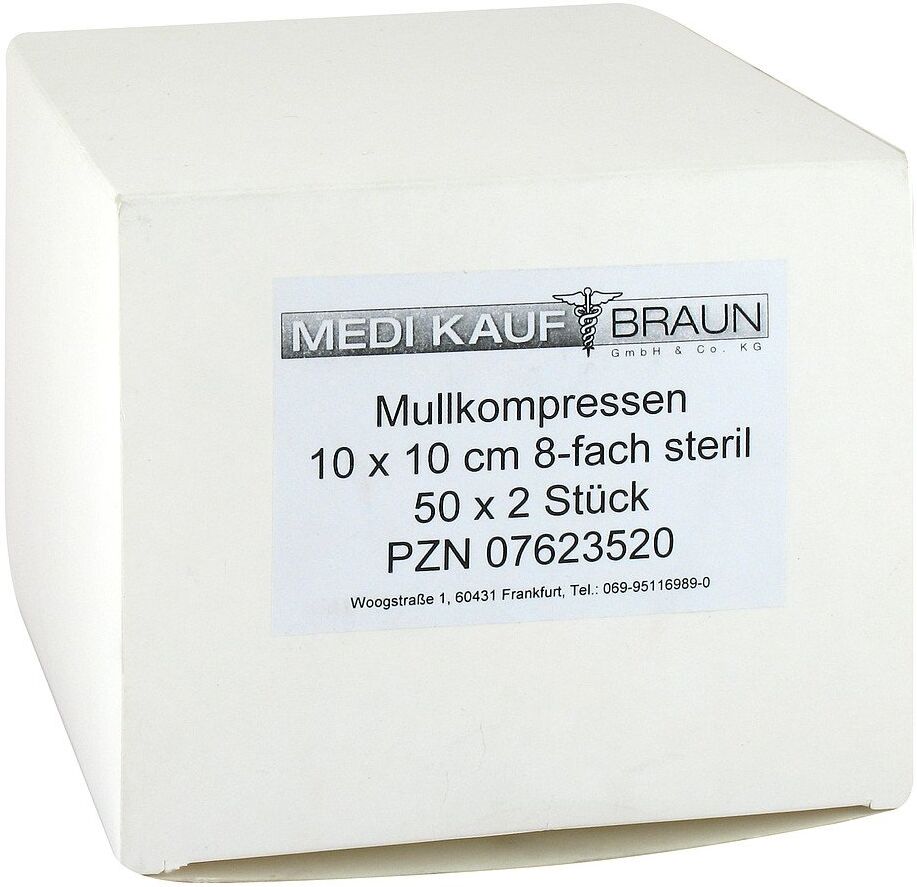 Mullkompressen 10x10cm steril