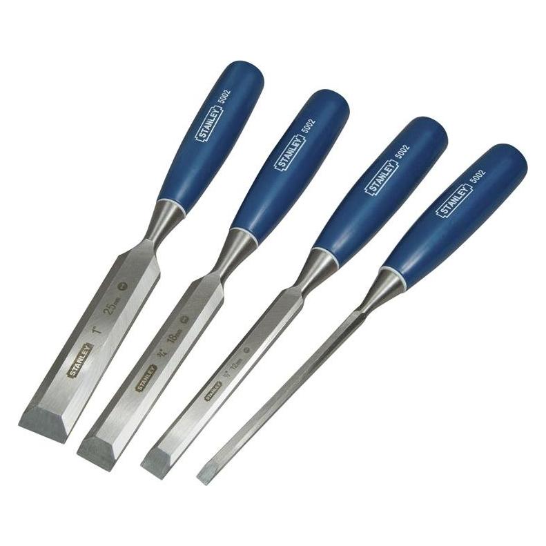 Stanley 0-16-129 Meissel-Set, 6/12 / 18/25 mm, 4 Stück (?0-16-129)