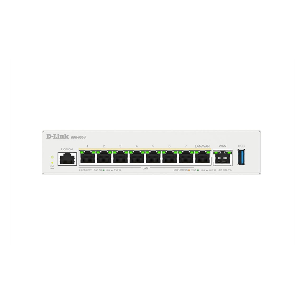 D-Link Dual-Wan Vpn Poe Router Wi-Fi (DBR-600-P/E)