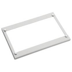 Hager MES-DBD3540 Hager MES-DBD3540 Dachrahmen distanziert 350x400 (BxT) RAL7035 Dachrahmen Stahl Grau 1 St.