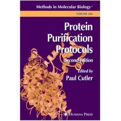 Protein Purification Protocols, Fachbücher von Paul Cutler