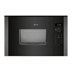 HLAWD23G0 Einbau Mikrowelle 38cm Hochschrank 800W LED-Display EasyClean