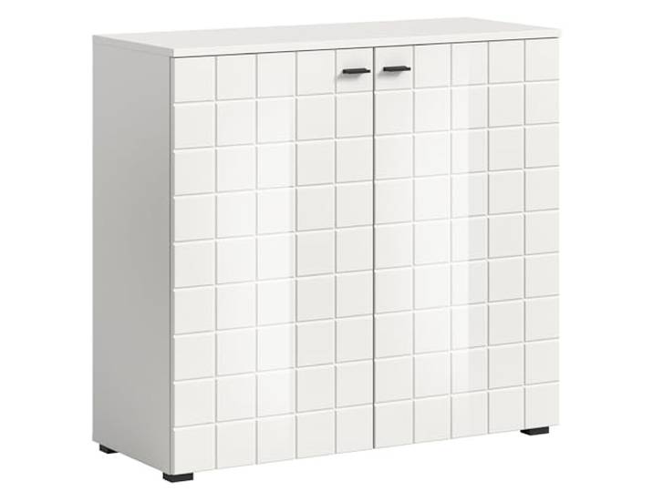 Newroom Kommode Weiß Hochglanz Sideboard Schlafzimmer Wohnzimmer