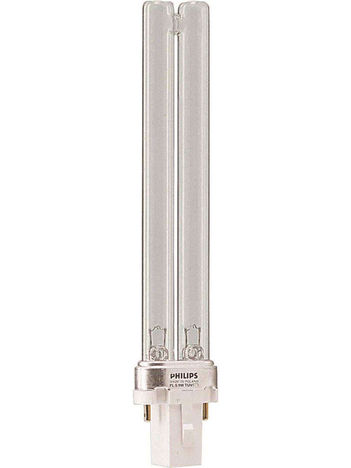 Philips Integrierte fluoreszierende Glühlampe mit Reflektor Master TUV PL-S 9W Sterilization G23