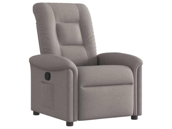 Makastle Relaxsessel Taupe Stoff