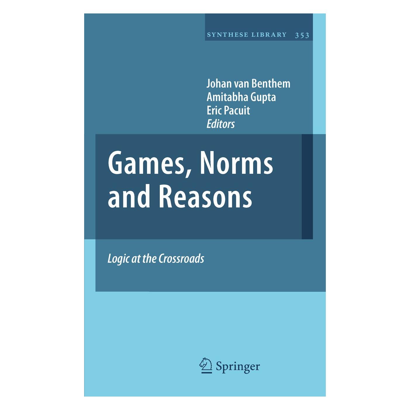 Springer Games, Norms and Reasons (9789400707139)