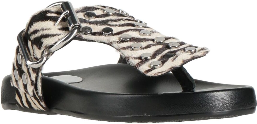 Cafènoir Sandalias de dedo Mujer Marfil 36 Mujer