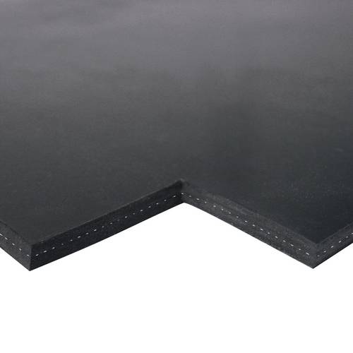 COBA Europe IRS00004C Standard mit Einlage Industrie-Laufmatte (B x H) 1.4m x 6mm (Meterware) Schwarz