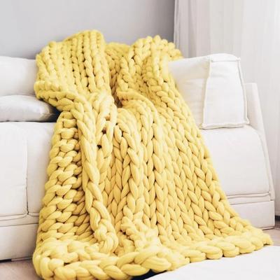 Uplift Picks Chunky Knit Weighted Blanket Soft Breathable Queen Size Throw 8 50x50 Cm