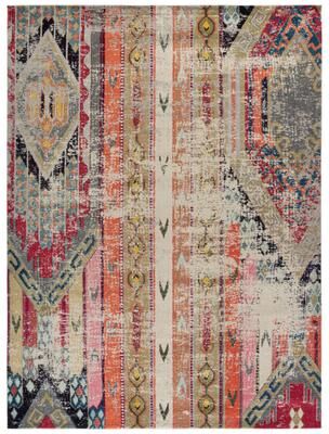 SAFAVIEH Monaco Lumturije Distressed Boho Rug