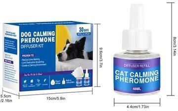 Uplift Essentials 60 Day Calming Pheromone Refill Long Lasting Stress & Conflict Relief For Cats dog Lavender