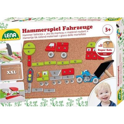 Hammerspiel Fahrzeuge, Faltschachtel