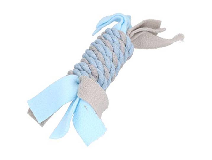 Little rascals flostouw spoel met fleece blauw 22X5X5 CM