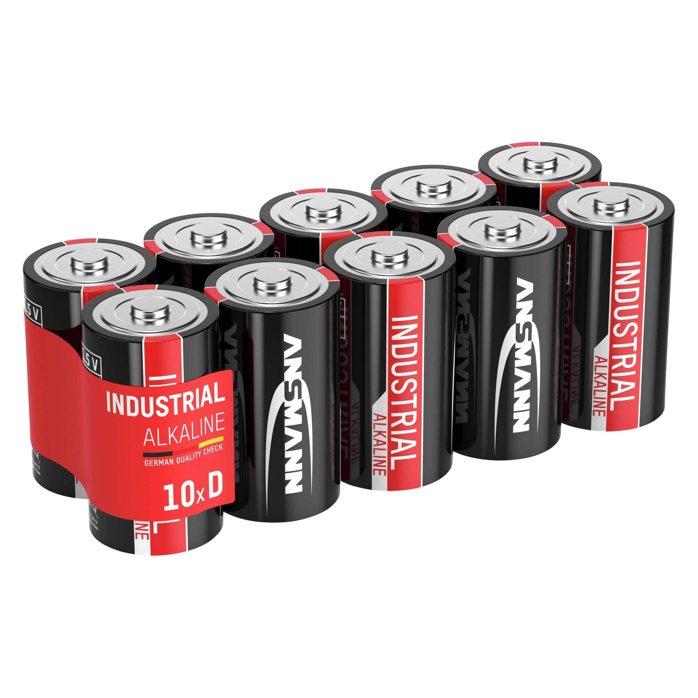 Ansmann Mono (D) Batterie Industrial Alkaline (2 Stk., D) (1504-0000)