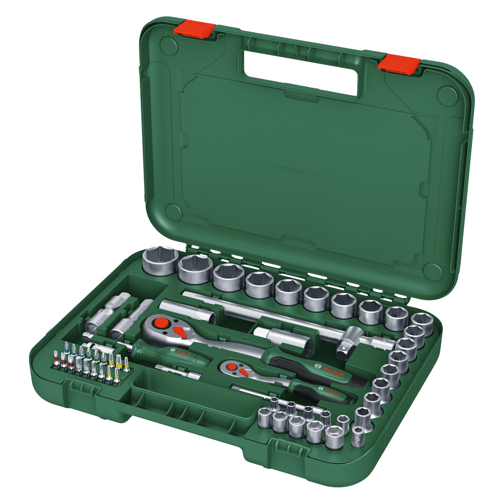 Bosch Professional Ratschen-Set (1/2", 1/4") (1600A02Z9G)