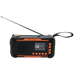 Soundmaster DAB115SW (DAB+, FM, Bluetooth), Radio, Orange, Schwarz