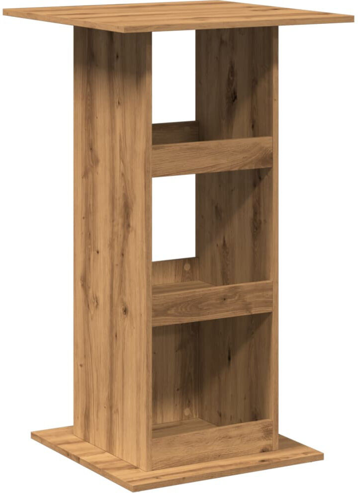 DEvidaxl 71-9 Square Dining Table Artisan oak