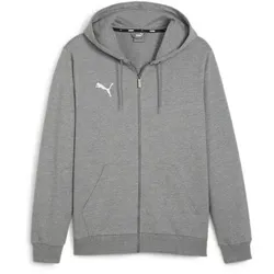 Puma teamGOAL Casuals Full - Zip Hoodie Herren - grau - M
