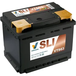 Voltrana Säure SLI Autobatterie 63Ah 12V 610A VTS63