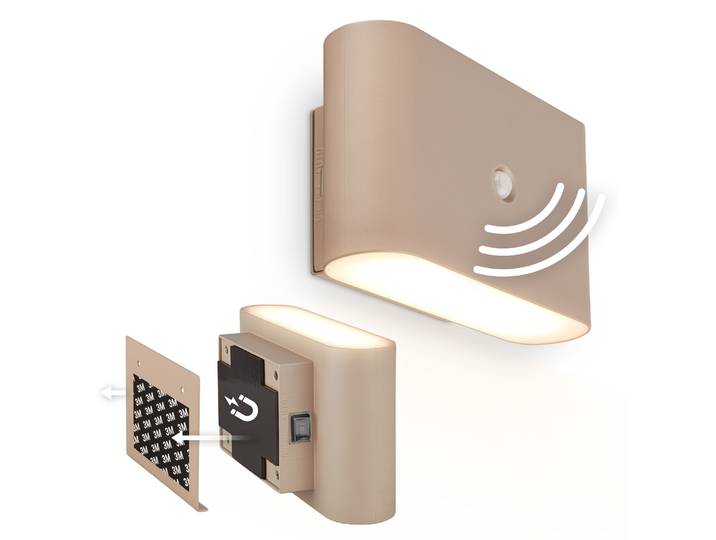 BRILONER LEUCHTEN LED Wandleuchte CHET 3878011 , beige, Leuchten, LED Wandleuchte