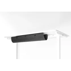 Kabelkanal - Yaasa Cable Management Small/Medium, Schwarz - Kabelführung aus Filz für Ordnung am Schreibtisch