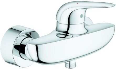Grohe Eurostyle Brausearmatur 23722003  chrom, Aufputz,  geschlossener Metall-Hebelgriff