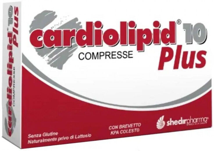 Shedir Pharma Cardiolipid 10 Plus Integratore Colesterolo 30 Capsule