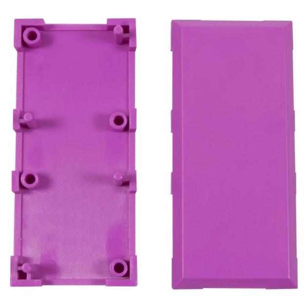 Allnet 121600 Elektrische Box Violett, ALL-BRICK-0363 (2 Ports) (ALL-BRICK-0363)