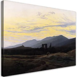 WANDBILD ruine im riesengebirge caspar david friedrich