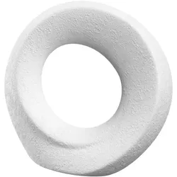 Leonardo Deko-Objekt Oggetto 17 cm Keramik Weiß S (Small)