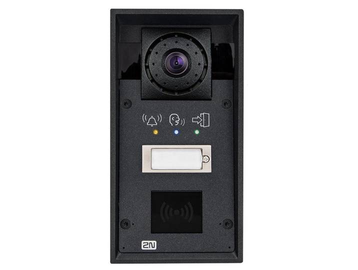 2N IP Force : caméra HD à 1 bouton\, pictogrammes\, compatible avec les lecteurs de cartes