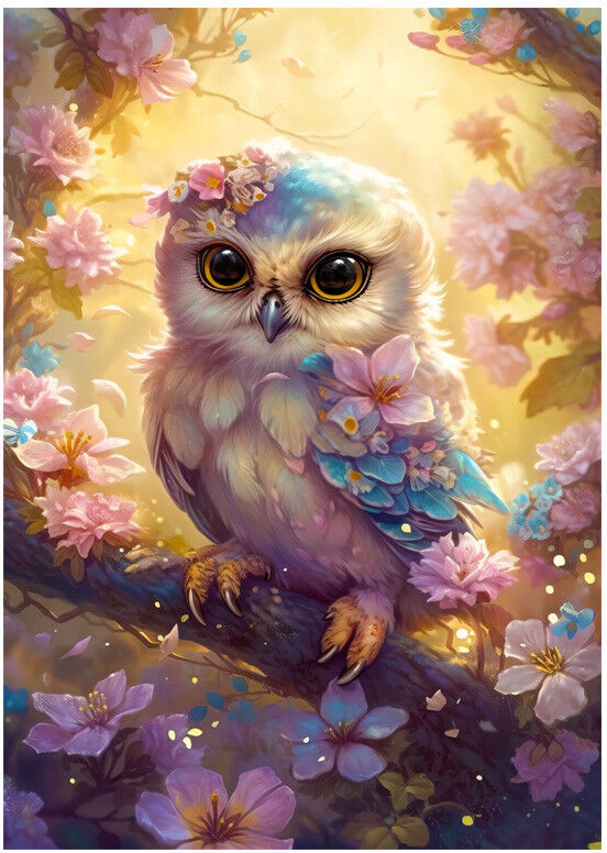 Puzzle 1000 pcs Gentle Owl - Enjoy Puzzle
