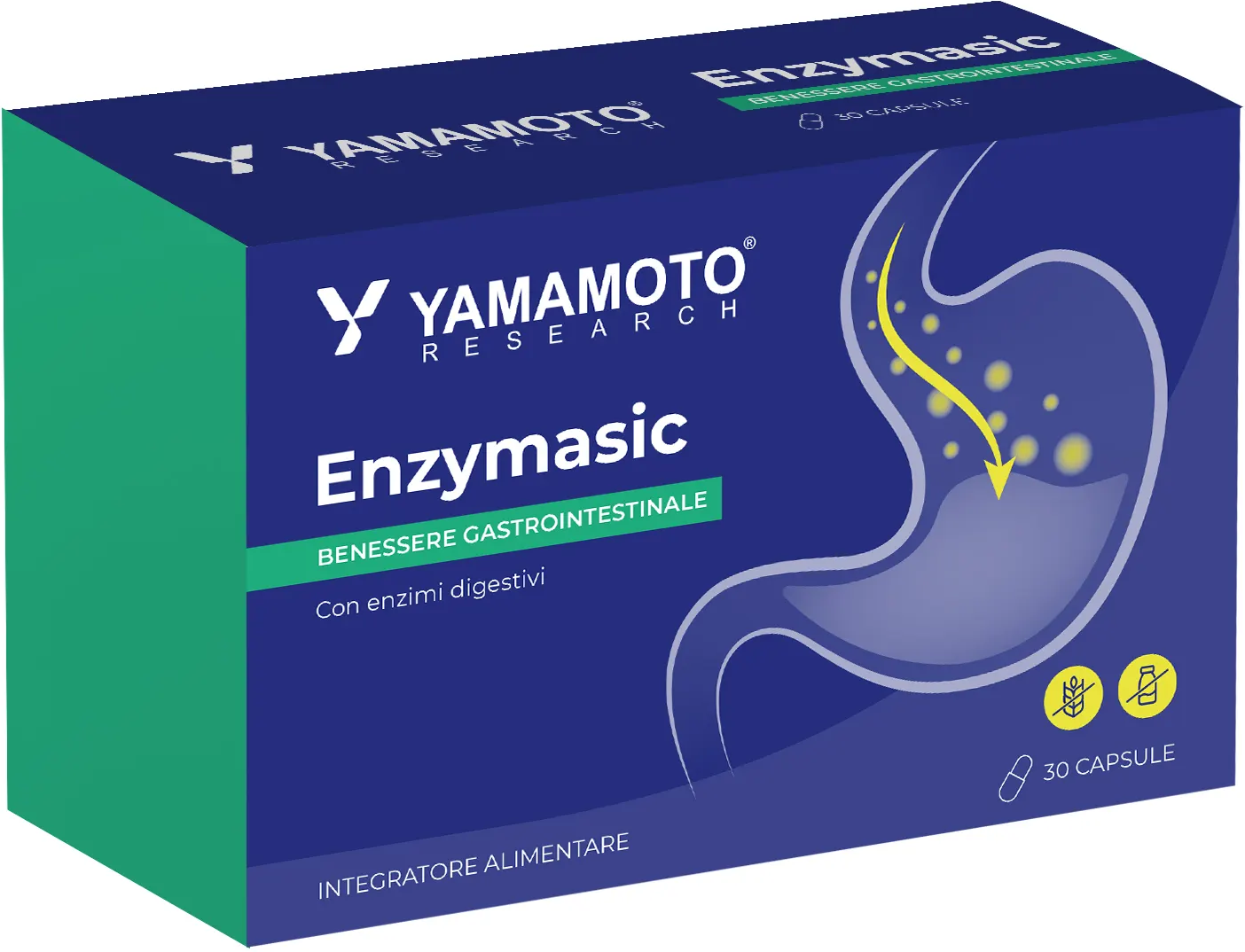 YAMAMOTO SpA Enzymasic, 30 capsule