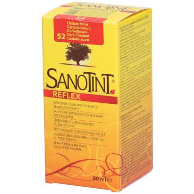 Sanotint Reflex Haartönung 52 dunkelbraun 1 St Tinktur