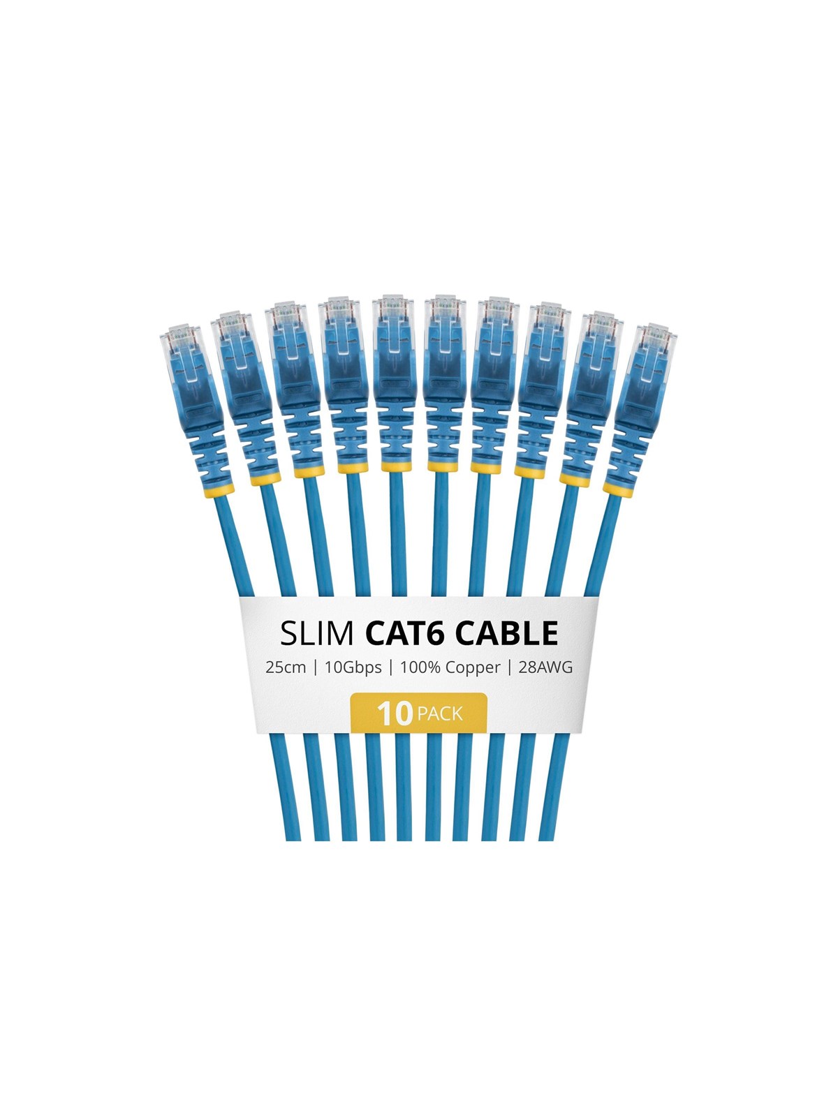 StarTech.com Startech patch cable - 25 cm - blue - Blau