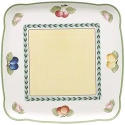 Villeroy & Boch French Garden Charm & Breakfast Platte quadratisch 30x30cm