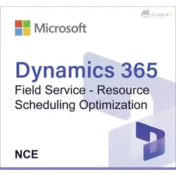 Dynamics 365 Field Service - Resource Scheduling Optimization (NCE)